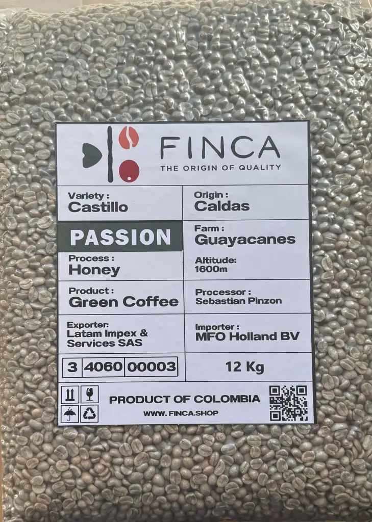 Passion Tropical [Castillo Honey] (Green Coffee)