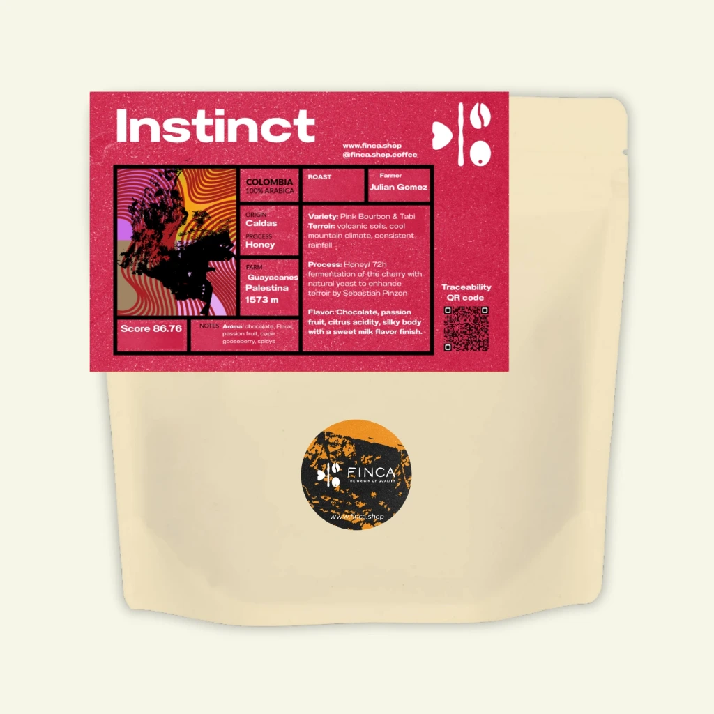 Instinct - Pink Bourbon & Tabi [Honey][Caldas,Colombia]