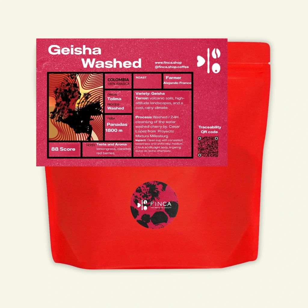 Geisha Lavado (225g)