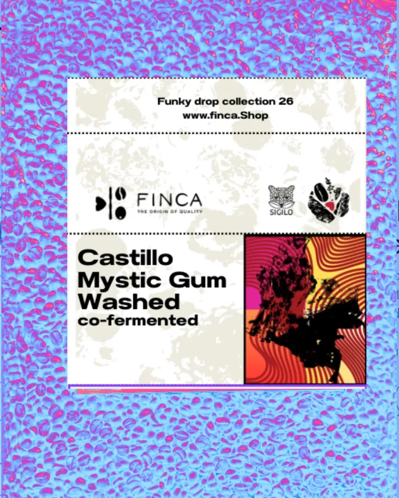 Mystic Gum - Castillo [Co-fermented][Quindio,Colombia] (Green Coffee)