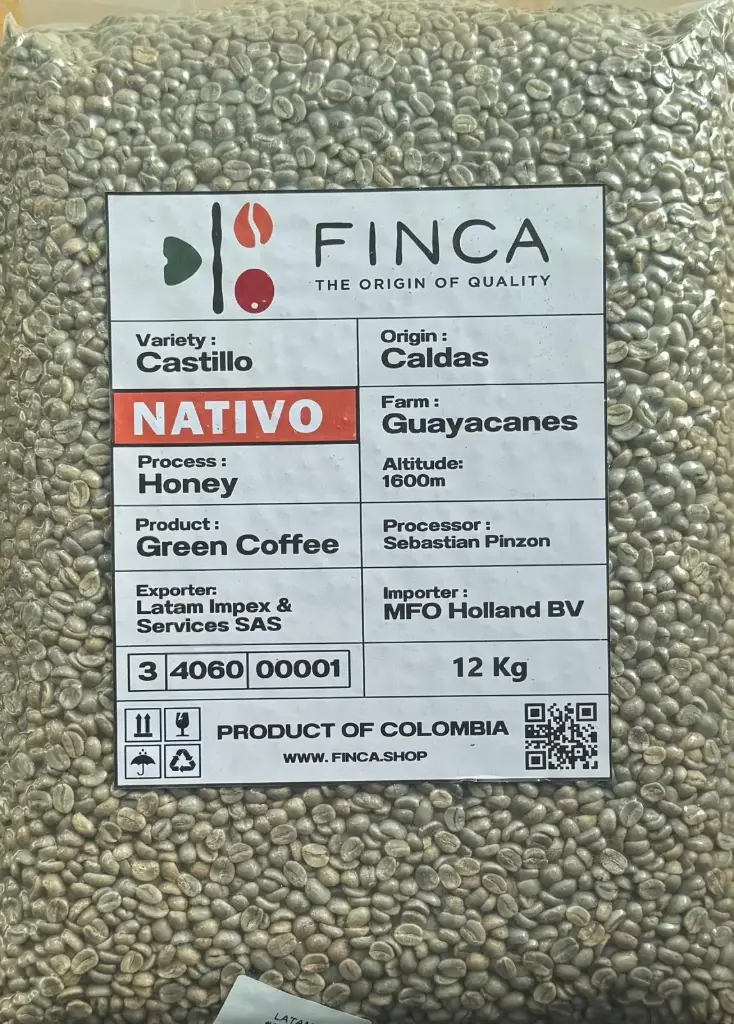 Nativo [Castillo Honey] (Green Coffee)