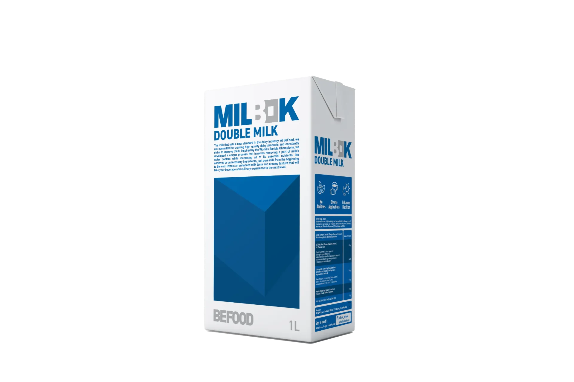MILBOK® Double Milk – Premium Barista Milk (6 pack)