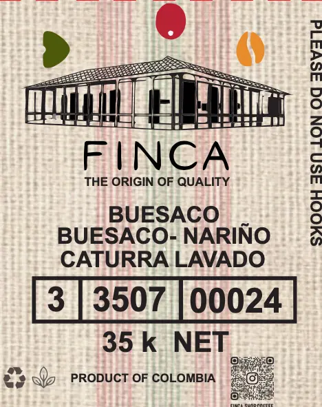 Caturra Washed ( Green Coffee ) [Nariño, Colombia]